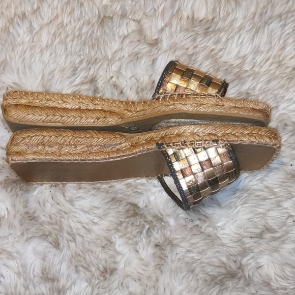 André Assous Womens Sari Leather  Espadrille Size:8 - Picture 7 of 8